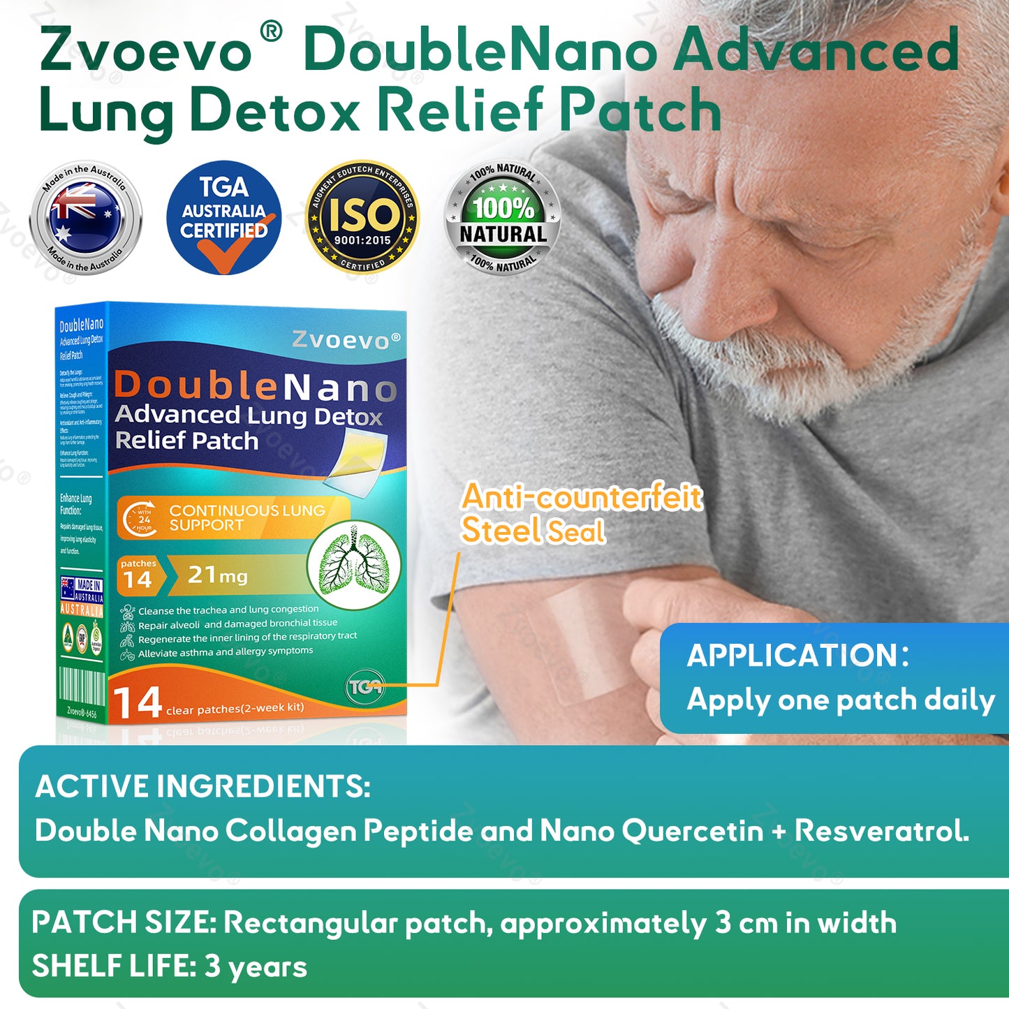 ✅𝐀𝐔 𝐎𝐰𝐧𝐞𝐝 𝐚𝐧𝐝 𝐎𝐩𝐞𝐫𝐚𝐭𝐞𝐝:𝐙𝐯𝐨𝐞𝐯𝐨® 𝐃𝐨𝐮𝐛𝐥𝐞𝐍𝐚𝐧𝐨 𝐀𝐝𝐯𝐚𝐧𝐜𝐞𝐝 𝐋𝐮𝐧𝐠 𝐃𝐞𝐭𝐨𝐱 𝐑𝐞𝐥𝐢𝐞𝐟 𝐏𝐚𝐭𝐜𝐡(💝 Cough, wheezing, shortness of breath, sputum, stuffy nose, bronchitis, bronchitis, allergy symptoms, lung discomfort💝)