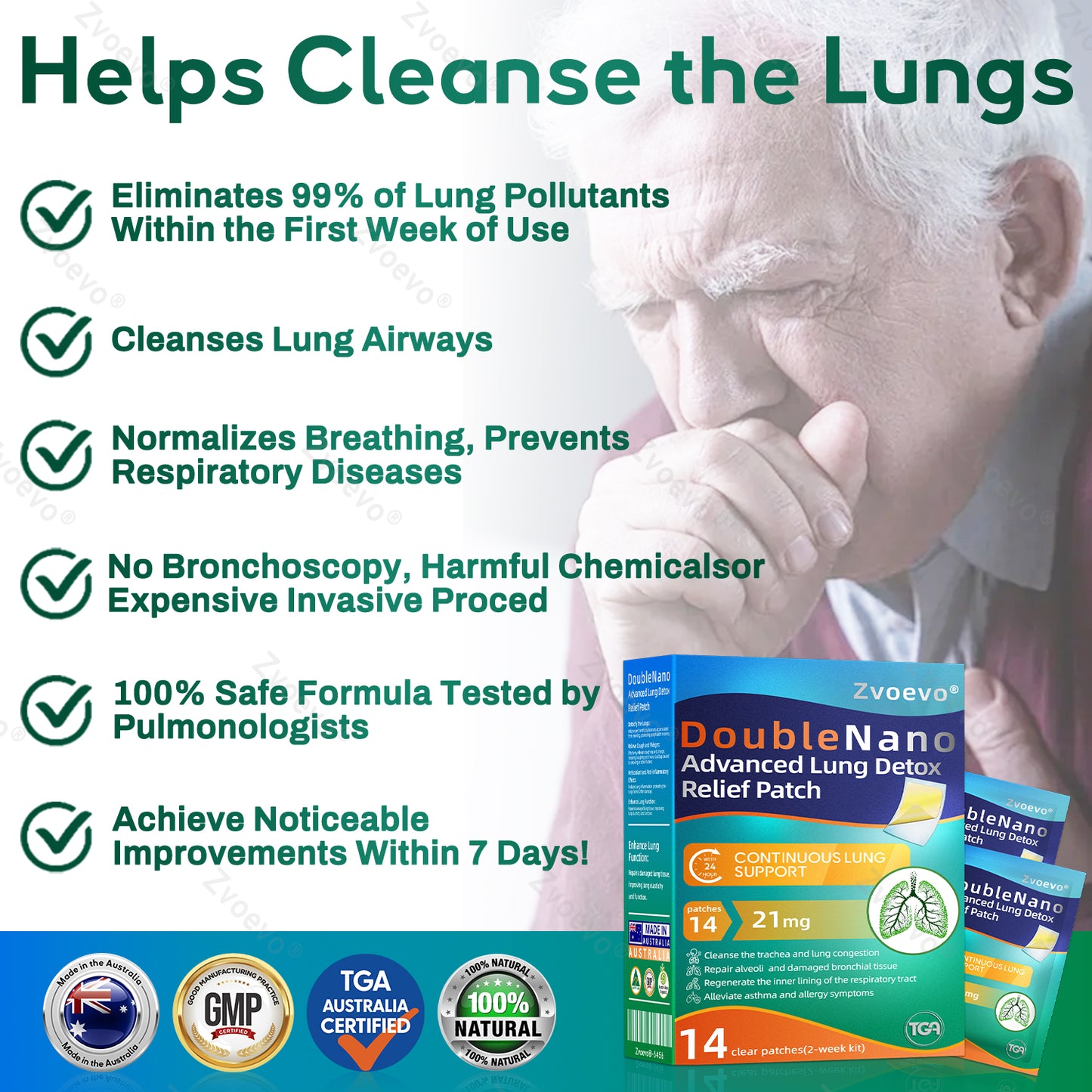 ✅𝐀𝐔 𝐎𝐰𝐧𝐞𝐝 𝐚𝐧𝐝 𝐎𝐩𝐞𝐫𝐚𝐭𝐞𝐝:𝐙𝐯𝐨𝐞𝐯𝐨® 𝐃𝐨𝐮𝐛𝐥𝐞𝐍𝐚𝐧𝐨 𝐀𝐝𝐯𝐚𝐧𝐜𝐞𝐝 𝐋𝐮𝐧𝐠 𝐃𝐞𝐭𝐨𝐱 𝐑𝐞𝐥𝐢𝐞𝐟 𝐏𝐚𝐭𝐜𝐡(💝 Cough, wheezing, shortness of breath, sputum, stuffy nose, bronchitis, bronchitis, allergy symptoms, lung discomfort💝)