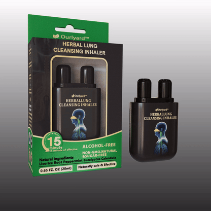 ✅Official Store|Ourlyard™ Herbal Lung Cleansing Inhaler🦘 (💝 Cough, wheezing, shortness of breath, sputum, stuffy nose, bronchitis, bronchitis, allergy symptoms, lung discomfort💝)